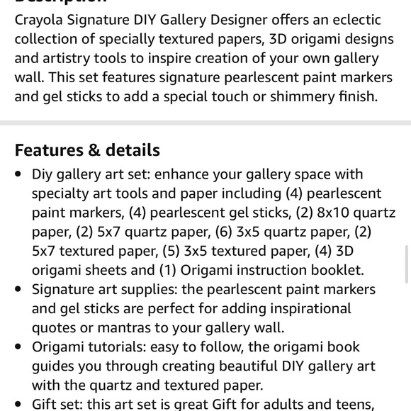 NEW Crayola DIY Gallery Designer - Picture 4 of 6